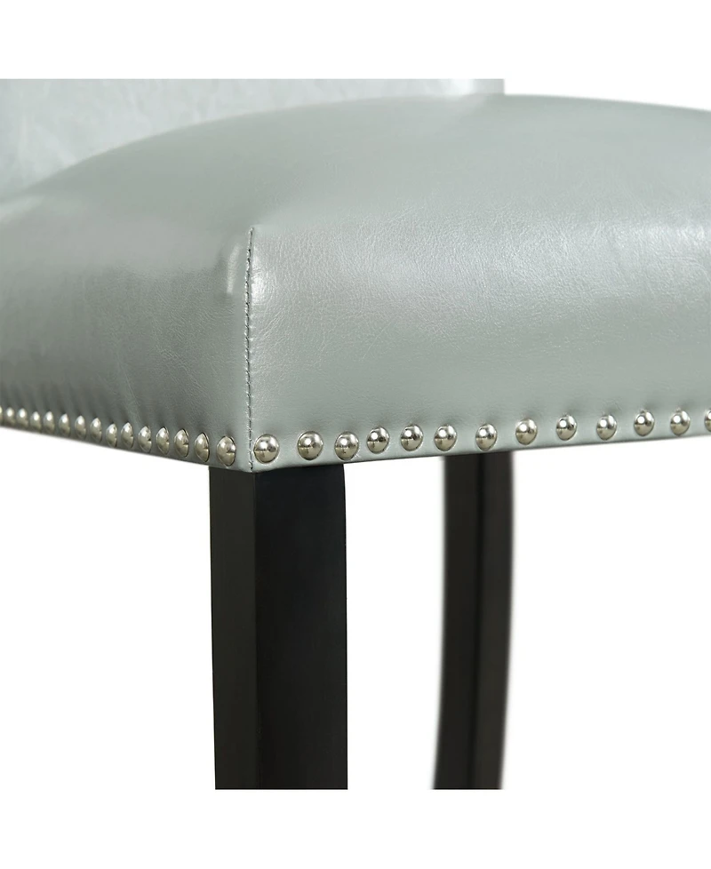 Picket House Furnishings Pia Faux Leather Counter Height Side Chair Set