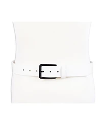 Calvin Klein Men's Genuine Leather Casual Bridle Belt