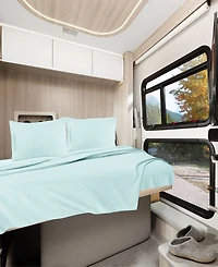 Nestl Premier 1800 Series Deep Pocket Bed 4 Piece Sheet Set, Rv Queen