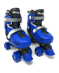 Chicago Boys Adjustable Quad Roller Skate Set, 7 Pc Set - Size M (1-4)