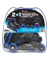 Chicago Adjustable Inline Training Skate 8pc Combo Set