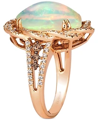 Le Vian Neopolitan Opal (4-1/2 ct. t.w.) & Diamond (1 ct. t.w.) Statement Ring in 14k Rose Gold (Also Available in White Gold or Yellow Gold)
