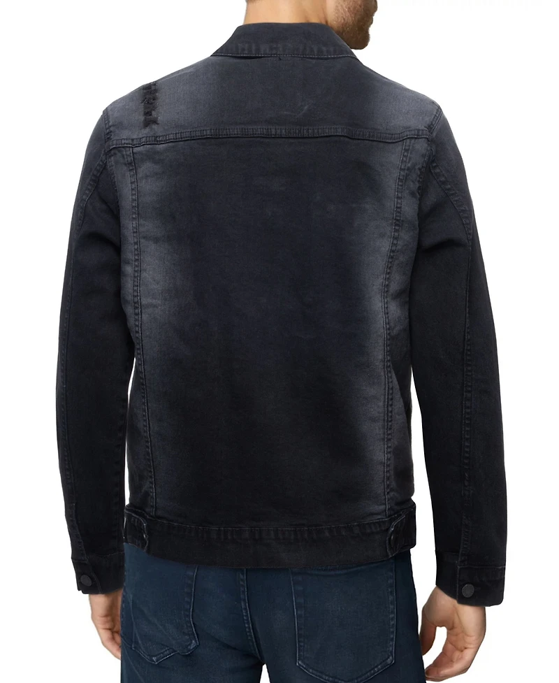 Men's Slim Washed Denim Jacket