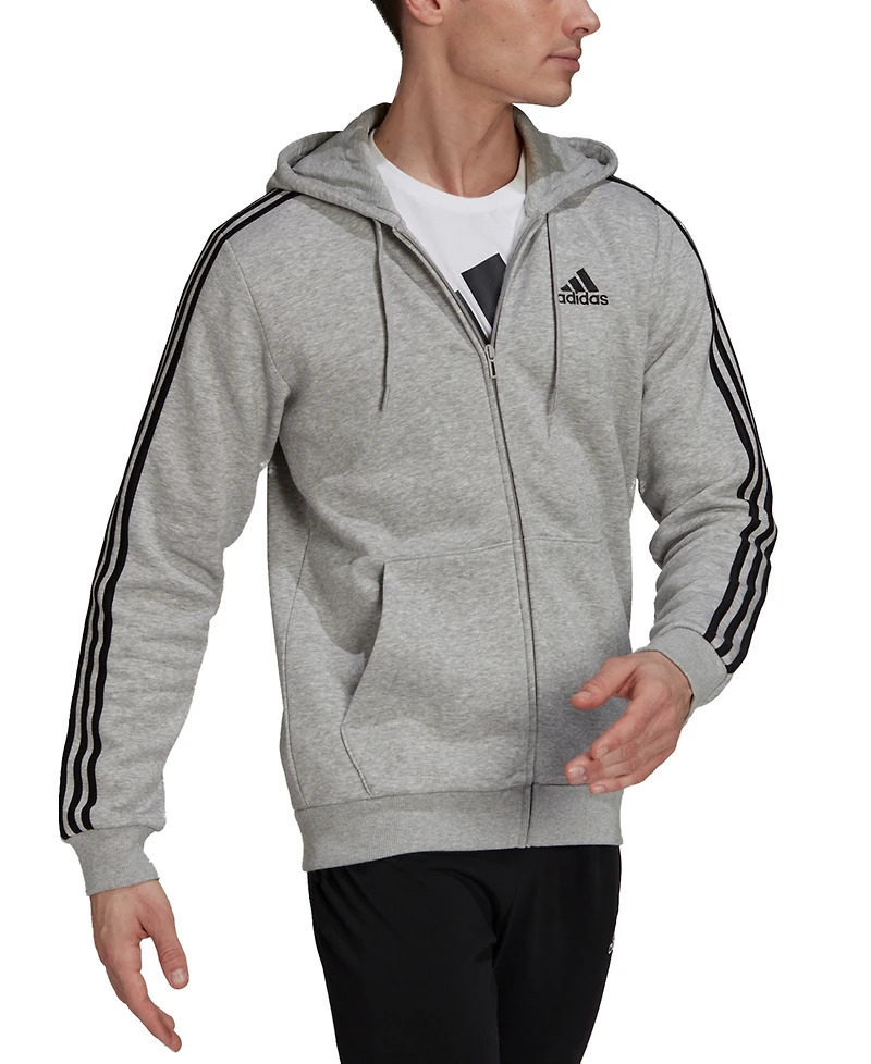 adidas Men's Essentials Full-Zip Hoodie