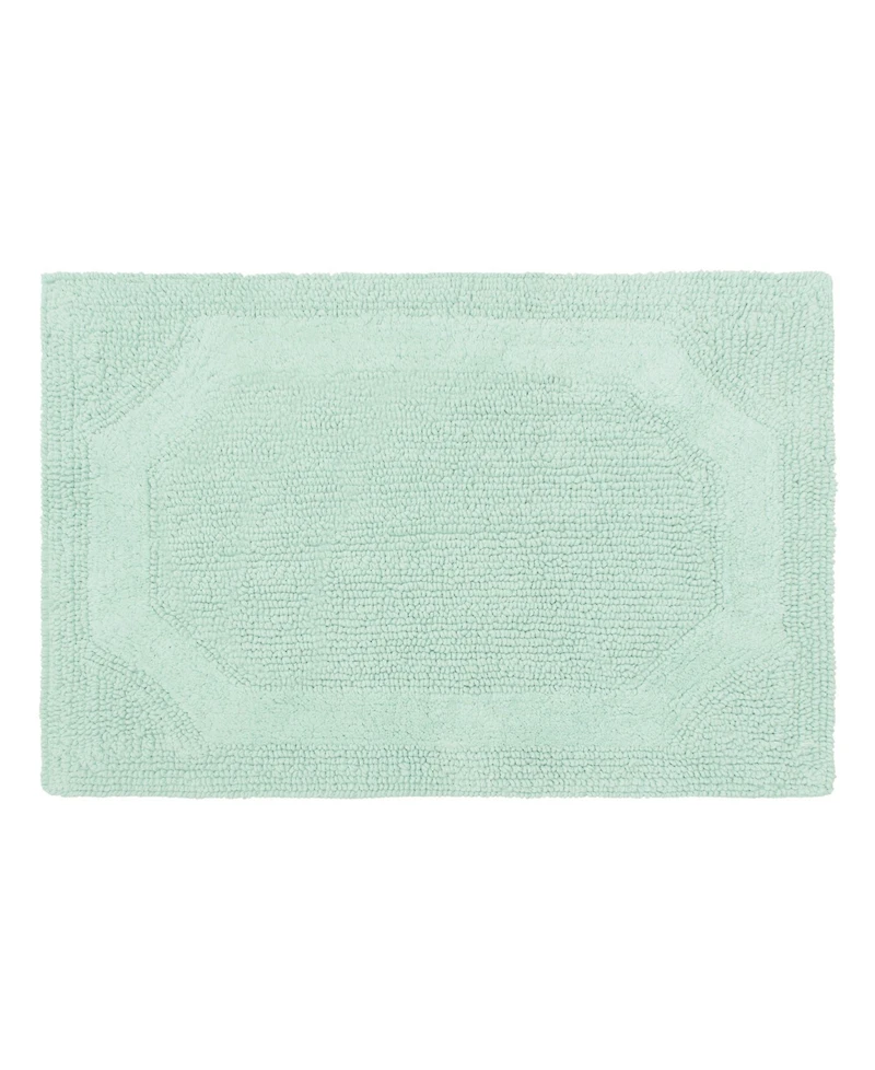 Laura Ashley Reversible Cotton Bath Mat, 21" x 34"