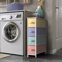 Sorbus Narrow 4 Drawers Dresser