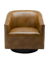 Gaven Wood Base Swivel Chair