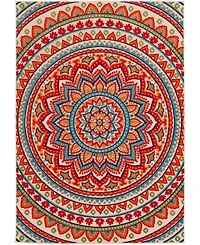 Closeout! Northern Weavers Britta Bri-07 7'10" x 9'10" Outdoor Area Rug