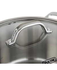 Viking Contemporary 3-Ply, 3.4-Quart Stainless Steel Sauce Pan