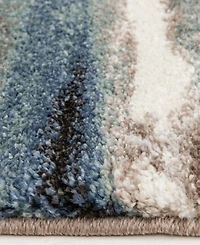 Mink Home Leisure Bay Dusk 2'3" x 7'7" Runner Area Rug