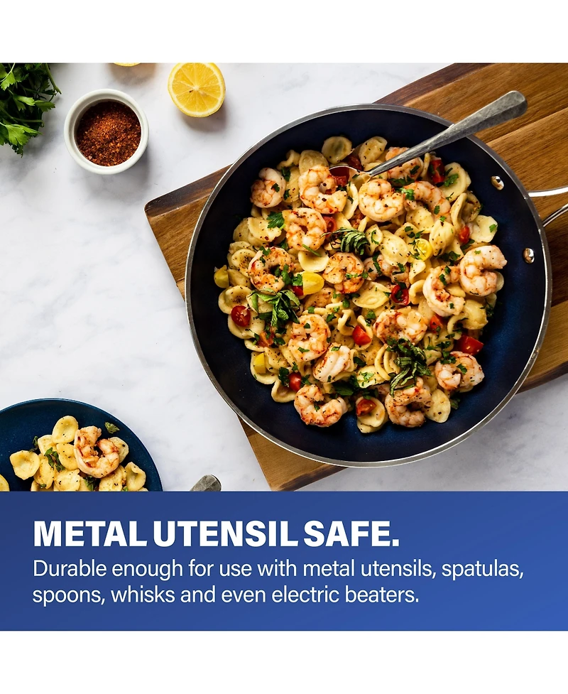 15-Piece Ultra-Durable Non-Stick Diamond Infused Cookware and Bakeware Set