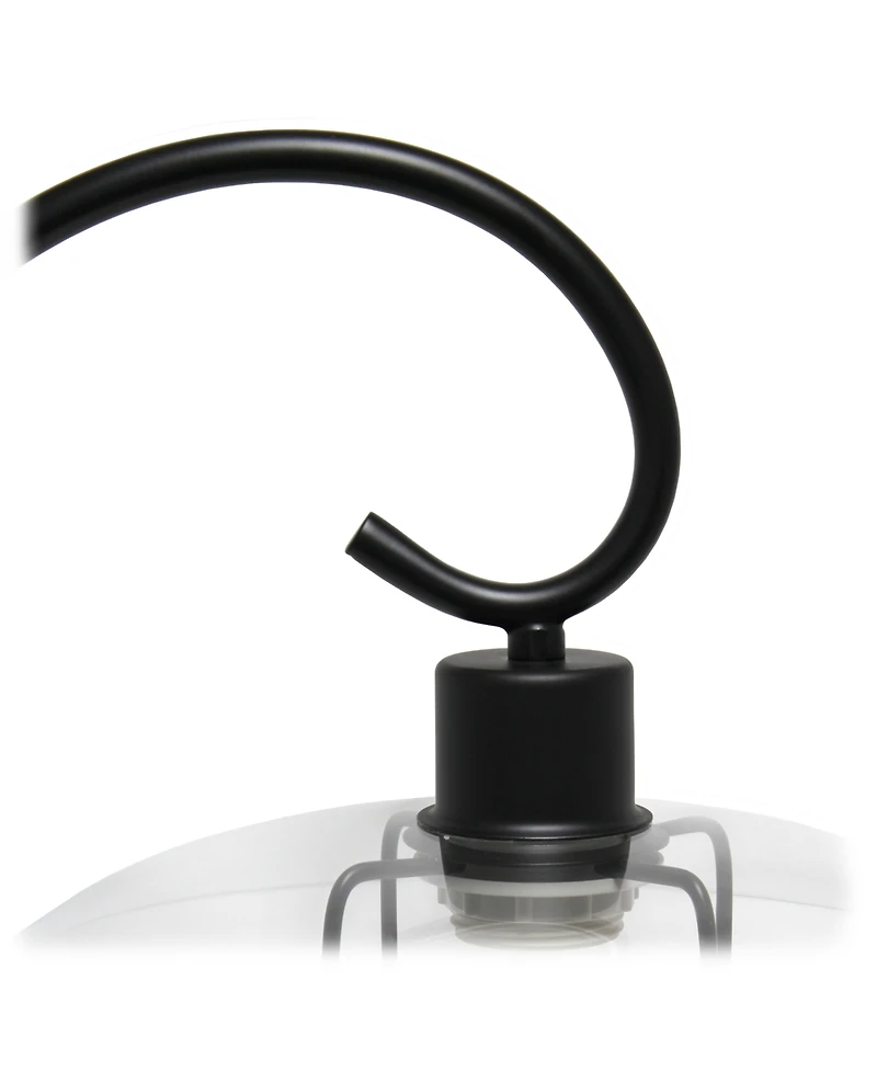 Lalia Home Modern Metal Scroll Table Lamp