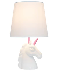 Simple Designs Sparkling Unicorn Table Lamp