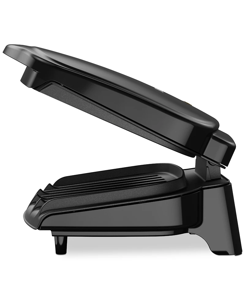 George Foreman 2-Serving Classic Plate Electric Indoor Grill & Panini Press