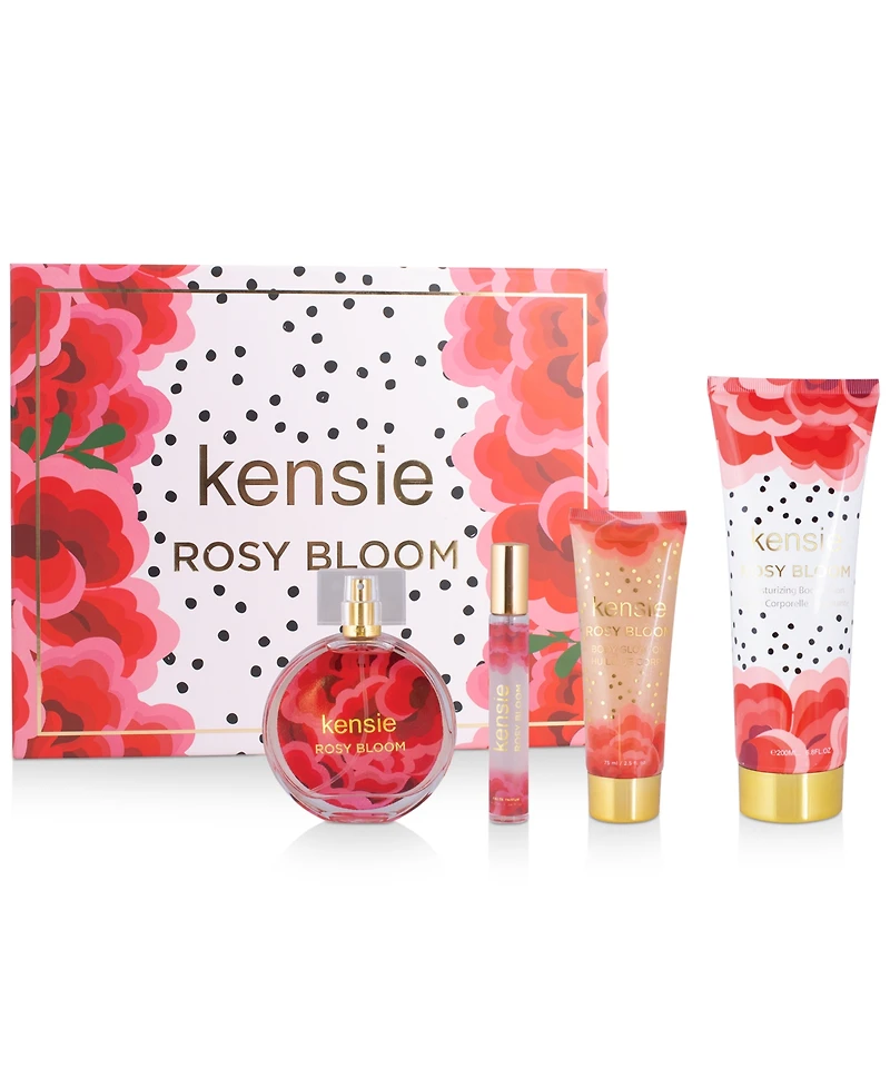 Kensie 4-Pc. Rosy Bloom Gift Set