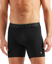 Polo Ralph Lauren Men's 3-Pack Flex Performance Air Boxer Briefs