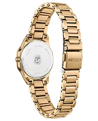 Citizen Eco-Drive Women's Corso Gold-Tone Stainless Steel Bracelet Watch 28mm