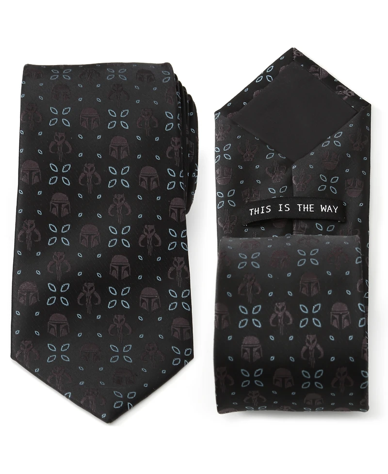 Star Wars Men's Mandalorian Motif Tie
