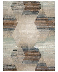 Closeout! Karastan Epiphany Precarious Stria 5'3" x 7'10" Area Rug