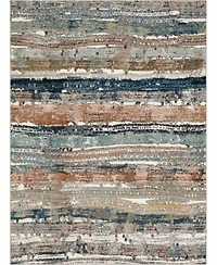 Closeout Karastan Epiphany Colorful Waves Area Rug