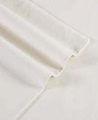 Eddie Bauer Solid 100% Cotton Flannel 4-Piece Sheet Set, Full