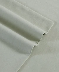 Eddie Bauer Solid 100% Cotton Brushed Flannel 4-Pc. Sheet Set