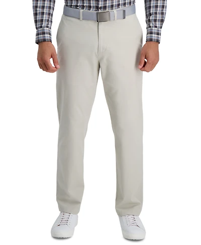 Haggar Men's Straight Fit Soft Chino Premium Dress Pant