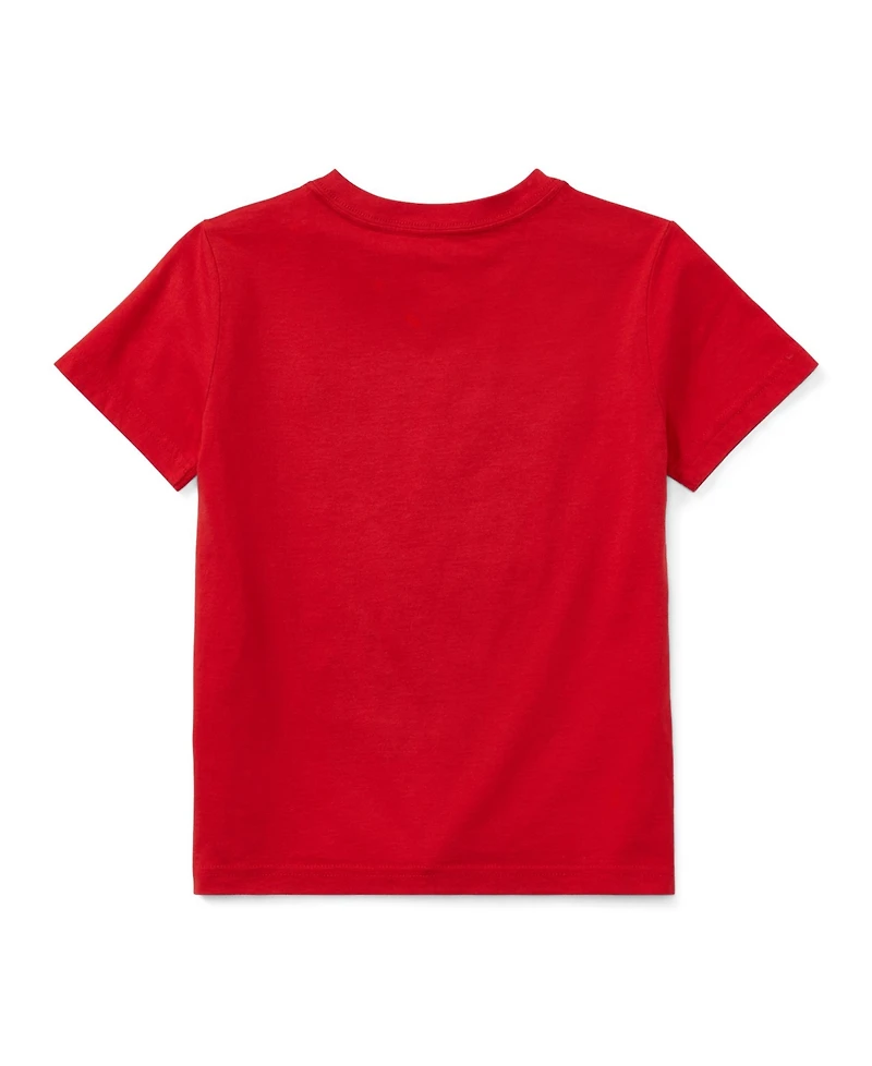 Polo Ralph Lauren Toddler and Little Boys Cotton Jersey V-Neck T-Shirt