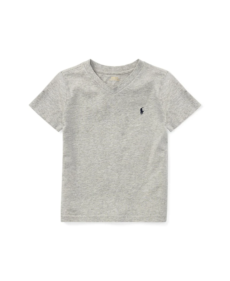 Polo Ralph Lauren Toddler and Little Boys Cotton Jersey V-Neck T-Shirt