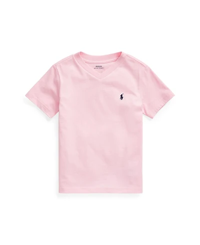 Polo Ralph Lauren Toddler and Little Boys Cotton Jersey V-Neck T-Shirt