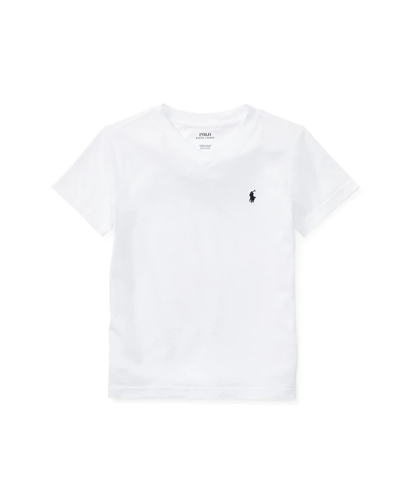 Polo Ralph Lauren Toddler and Little Boys Cotton Jersey V-Neck T-Shirt