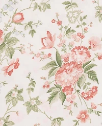 Closeout! Laura Ashley 300 Thread Count Cotton Sateen Pillowcase Pair, Standard