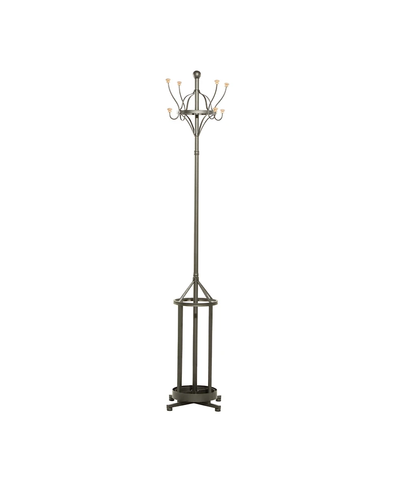 Metal Industrial Coat Rack