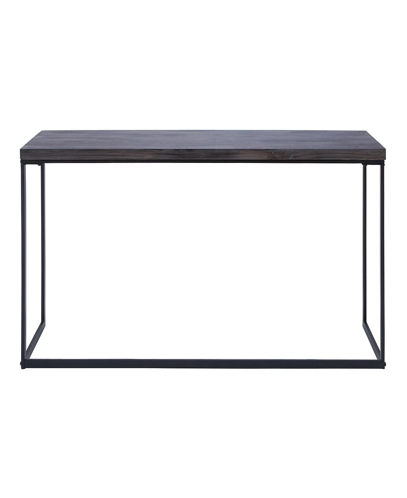 Contemporary Metal Console Table