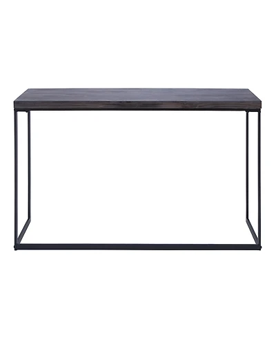 Contemporary Metal Console Table