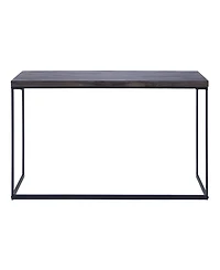 Contemporary Metal Console Table