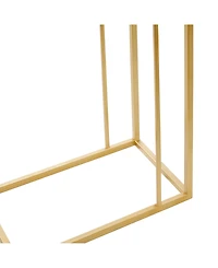 Metal Contemporary Accent Table