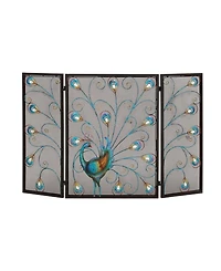 Eclectic Fireplace Screen