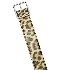 I.n.c. International Concepts Animal Print Panel Belt, Created for Macy's