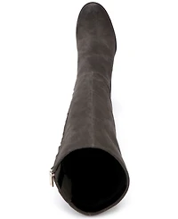Kenneth Cole New York Women's Justin 2.0 Lug Sole Tall Knee High Boots
