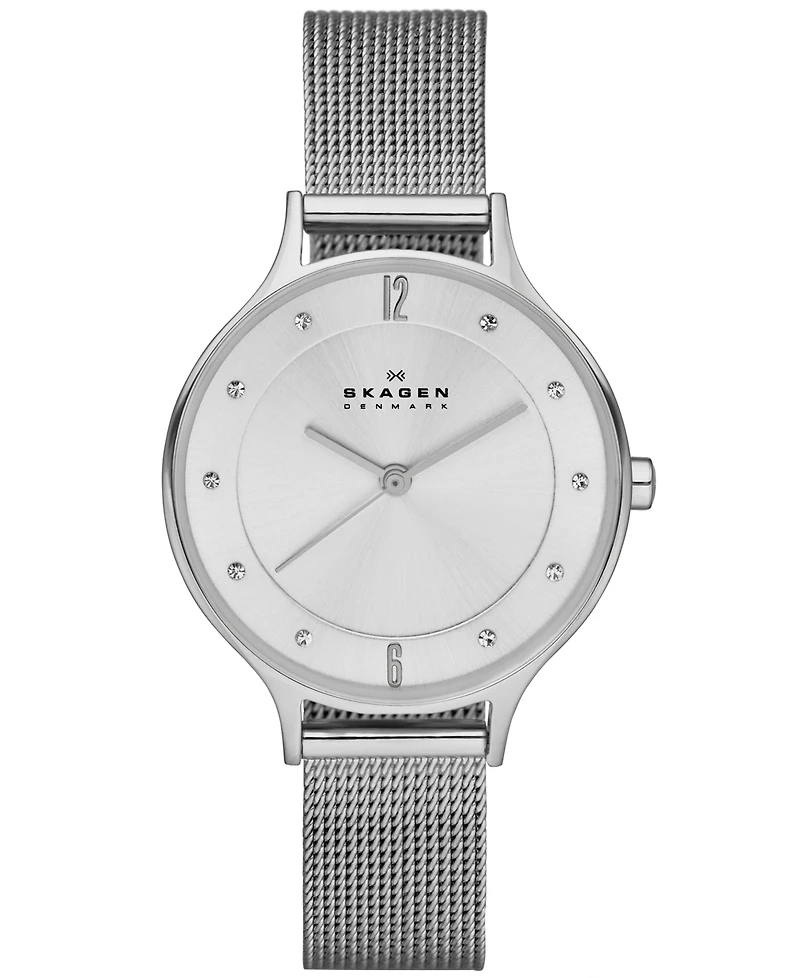 Skagen Women's Anita Stainless Steel Mesh Bracelet Watch 30mm SKW2149