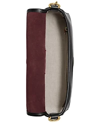 Coach Soft Tabby Leather Shoulder Bag with Removable Crossbody Strap