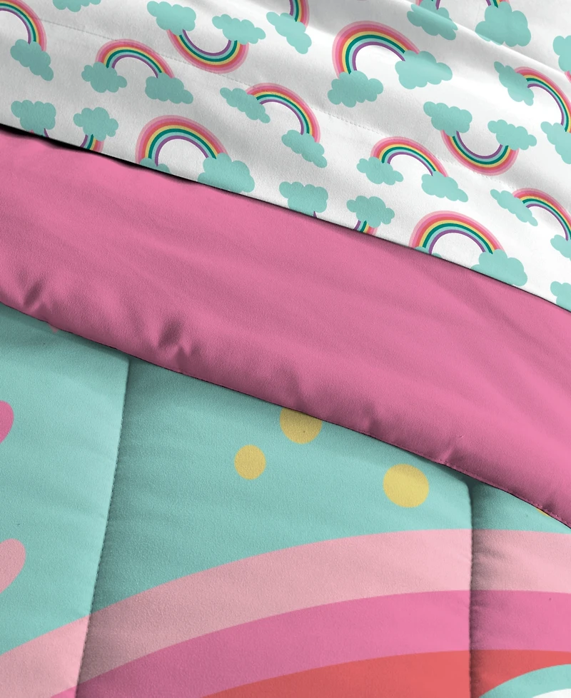 Dream Factory Rainbow Flare 7-Pc. Comforter Set, Full