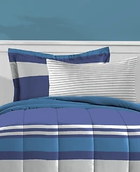Dream Factory Rugby Stripe 5-Pc. Comforter Set, Twin