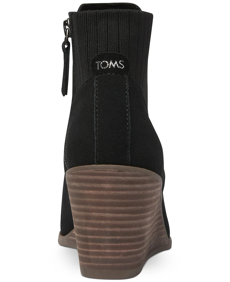 Toms Women's Sadie Wedge Booties