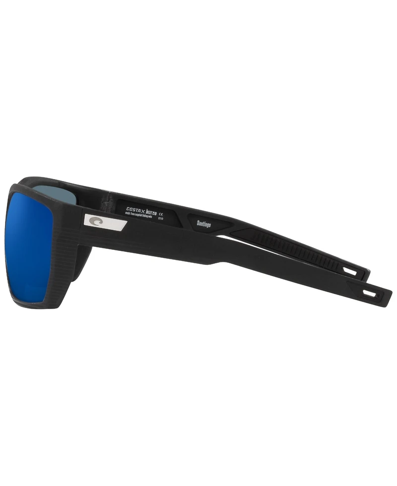 Costa Del Mar Men's Polarized Sunglasses, 06S9085 Santiago 63