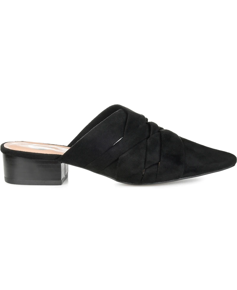 Journee Collection Women's Kalida Pointed Toe Mules