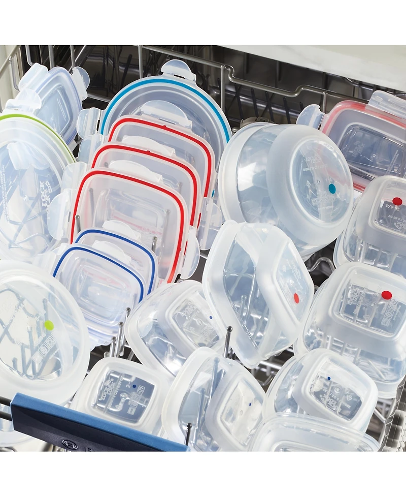 Lock n Lock Easy Essentials Color Mates 20-Pc. Food Storage Container Set