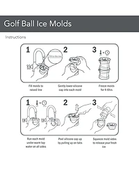 Tovolo Leak-Free Ice Molds, Set of 2