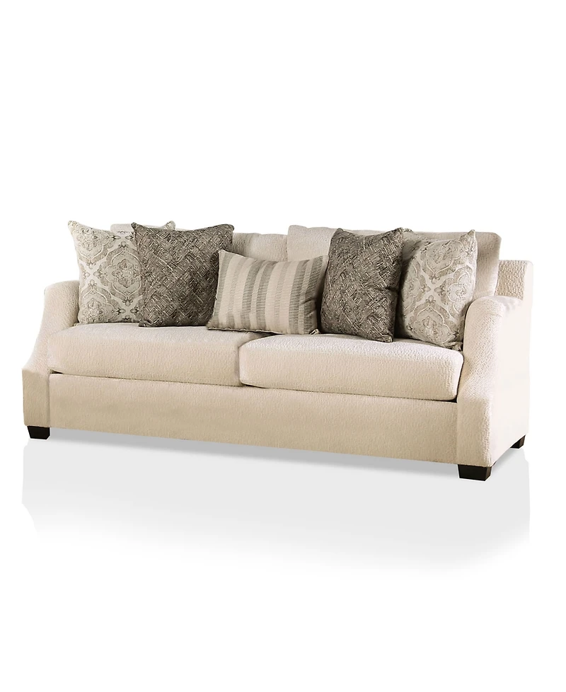 Furniture of America Quavo Upholstered Sofa